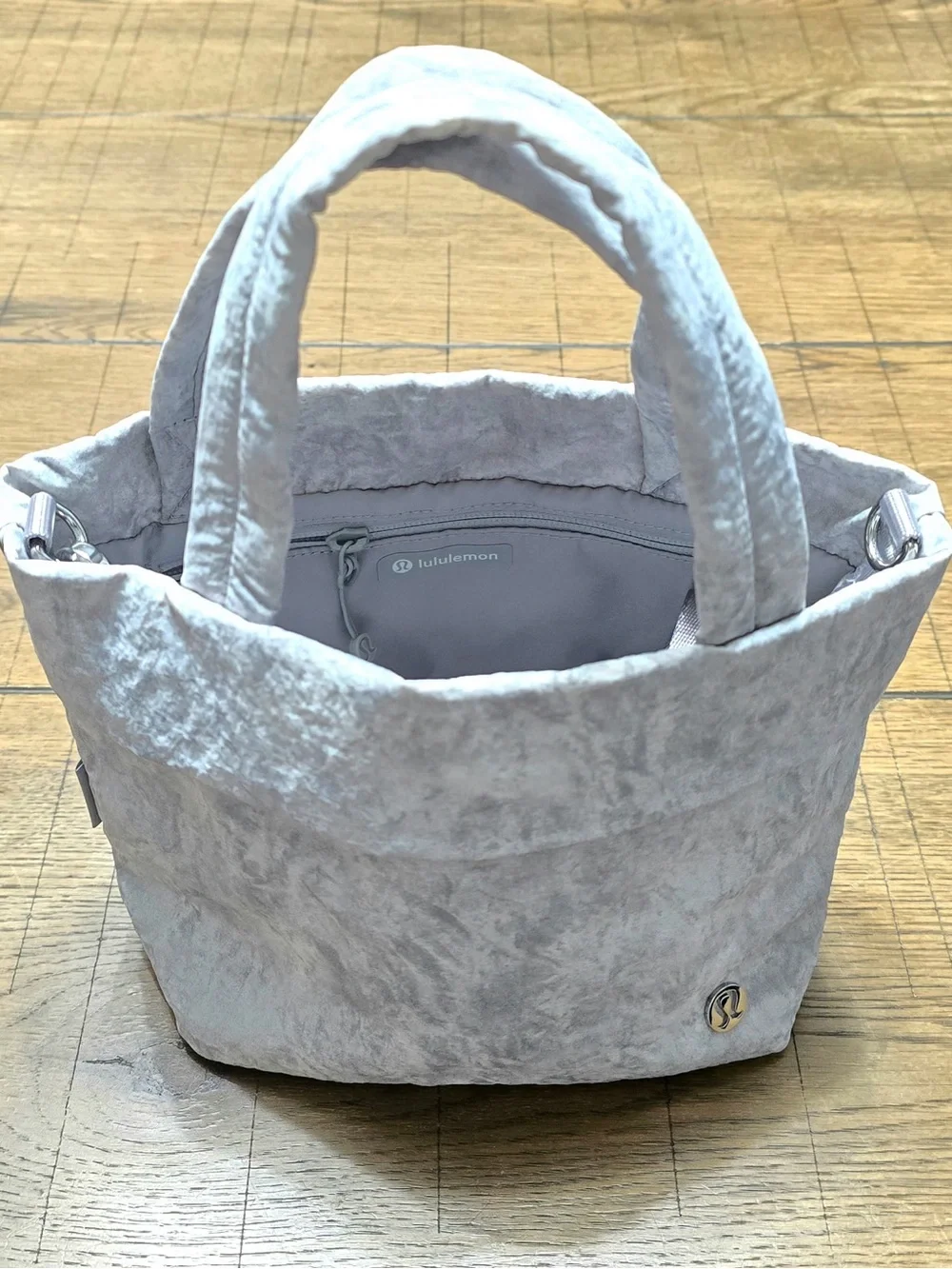 Lululemon On My Level Small Tote Bag 5L Crisp Stone Vapor Multi NWOT